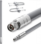 Qoltec Antena LoRa | 12dBi | Omnidirectional | Outside | fiberglass | 868 MHz | 1.5m