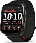Garmin Venu X1 Smart Watch Black, Slate Titanium Caseback / Black ComfortFit Nylon Band