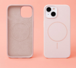 Etteri Nakładka Silicone Thin Mag do iPhone 12 / 12 Pro 6.1'' light pink