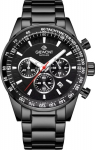 Giewont Men's Chronograph Sapphire Watch GW9140-B2 / black