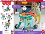 MATTEL Fisher-Price Educational Series: Laugh & Learn - 4-in-1 Shopping Cart Walker (JLM95)