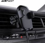 Acefast Car Holder Acefast D48 z wireless charger for the air vent - czarny
