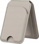 Jabees Magnetic Wallet Magsafe For Phone Na 4 Card Lock Rfid + Podstawka / Magwallet Secure Gray