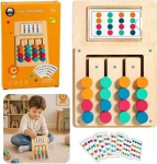 LeanToys Logic puzzle for children with cards