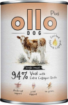 OLLO Plus Collagen Mono Veal - wet dog food - 800g