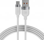 Kabel USB-A / USB-C Voltage Silicone 66W PD 100cm white