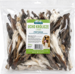 PETITTO Rabbit ear with fur Mono - dog treat - 500g
