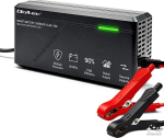 Qoltec Battery charger LiFePO4 12V | 10A | PF 0.9 | LED