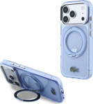 Lacoste IML Glossy Finish with Ring Stand MagSafe for iPhone 18 Pro Max / 17 Pro Max / blue