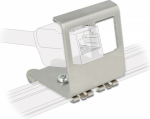 Delock Keystone Metal Mounting 2 Port for DIN rail