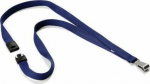 Durable ID badge lanyard with carabiner 15x440mm DURABLE SOFT COLOUR 812728 Pomegranate 10szt
