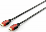 Equip HDMI HS Ethernet 2.0 18Gbps 4K/60Hz 3.00m rt/sw Polybeutel