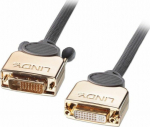 Kabel Lindy DVI-D - DVI-D 5m gold (37152)