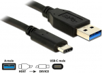 DELOCK USB 3.1 Gen 2 USB Typ-A male > USB Type-C&trade; male 1.0 m