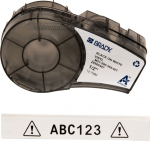 M211 and M210 Indoor Outdoor Vinyl Labels 12.7mm x 6.4m M21-500-595-WT BRADY