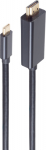 Shiverpeaks HDMI Anschlusskab. USB 3.1 Typ C Stecker,60Hz 3m