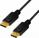 Techly DisplayPort 1.4 Anschlusskabel, St./St., 3m, schwarz