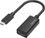 Adapter Hama USB-C M pistik - HDMI (F) pesa, UHD 4096x2160 (4K)