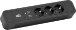 Bachmann PRIMO 2 - Steckdosenleiste - output terminals: 3 (USB, 3 x Stromversorgung)