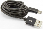 Sbox USB-TYPEC-15B USB->Type C M/M 1.5m Blackberry Black