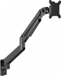 Multibrackets M VESA Gas Lift Arm Wall Single | VESA 75x75 - 100x100 | Max 10kg | Wall | Svart