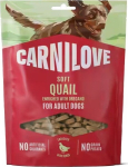 CARNILOVE Soft Quail enriched with oregano - dog treat - 200g