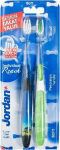 Jordan Toothbrush DUO Individual Reach Soft - mix colors 2szt
