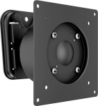 Multibrackets M - Mounting kit - for monitor/tablet - steel - svart - screen size: 15"-32" - wall-mountable