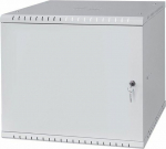 Stalflex Rack Cabinet 19" 9U 450mm Metal Door Gray