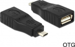 DELOCK USB Adapter A -> micro B Bu/St OTG
