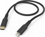 Kabel USB Hama Lightning - USB-C 1.5 m Czarny (002015730000)
