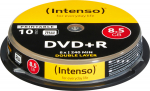 1x10 Intenso DVD+R 8.5GB 8x Speed, Double Layer printable