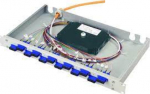 Teleg&auml;rtner Karl G&auml;rtner Teleg&auml;rtner H02030D9008 - 12 x SC - Faser - Kunststoff - Stahl - Rack mounting - 1U - 2 m