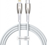 Baseus lightning - USB-C Glimmer, 20W, 1m (white)