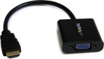 StarTech.com HDMI till VGA-adapter for stationary/laptop/Ultrabook - 1920x1080 - Video card - HDMI hane till HD-15 (VGA) female - 24.5 cm - svart - accounted for 1080p, aktiv - for P/N: DK30C2DPEPUE, DK30C2DPPDUE, DK31C3HDPD, DK31C3HDPDUE, SV211HDUC, ...