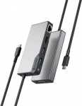 ALOGIC USB-C FUSION MAX 6-IN-1 HUB, SPACE GREY
