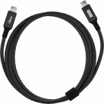 Kabel USB Newell USB-C - USB-C 1 m Grafitowy (NL3587)