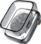Crong Crong Hybrid Watch Case - Case with glass Apple Watch 41mm (Clear)