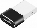 Adapter USB Vega USB-A - USB-C Czarny (32486)
