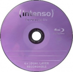 1x50 Intenso BD-R 25GB 6x Speed, Cakebox