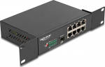 Delock Switch - 10" - 8 x 10/100/1000 + 1 x Gigabit SFP (Uplink)