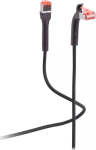 Shiverpeaks Patchkabel Cat 6A bend. Stecker U/FTP 50cm schwa