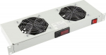 Lanview 2 FANS, DIGITAL THERMOSTAT, RACK MOUNT FAN MODULE 1U