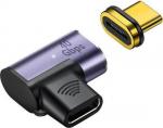 MicroConnect Premium Magnetic USB4 Gem 3x2, Adapter 90&deg;