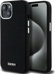 DKNY DKNY Liquid Silicone Small Metal Logo MagSafe - Case iPhone 15 Plus / 14 Plus (czarny)