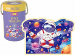 LeanToys Puzzle w Tube Space 28 Elements