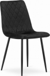 Leobert Krzesło TURIN - black velvet x 1