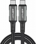 Kabel USB Acefast USB-C - USB-C 1 m Czarny (6974316282631)