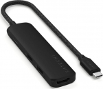 Satechi 4-w-1 USB-C Slim Multiport 4K USB-C (USB-C, 4K HDMI, 2x USB-A) (czarny)