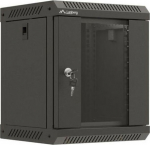 Lanberg Hanging rack installation cabinet 10 cali 6U 300x300 czarna